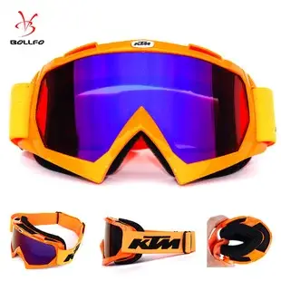 Sports Cycling Goggles with Reflective Lens Black — feature 8
