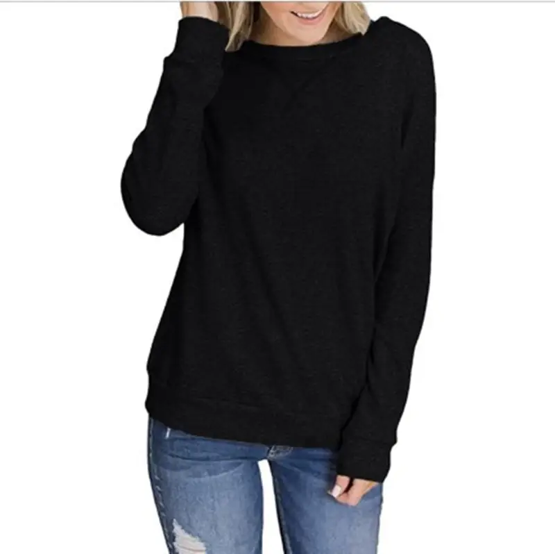 Women's Hot Neck Sweatshirt Maroon 2025 Autumn