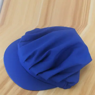 Women's Mesh Dustproof Work Hat with Blue Trim - Image 26