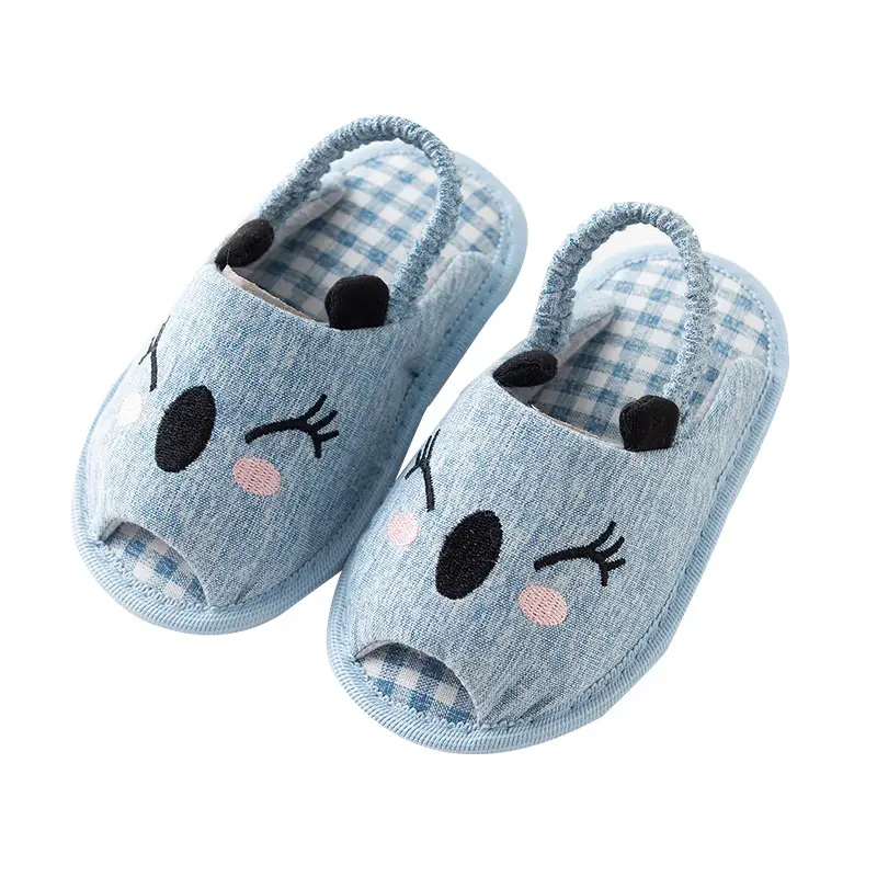 Baby Cartoon Slippers Spring Autumn Wearable
