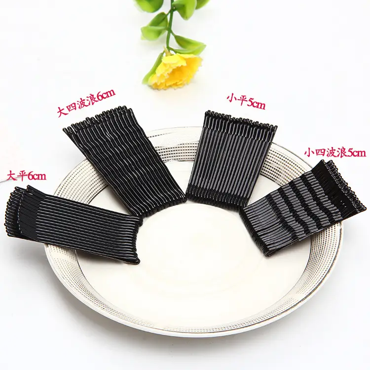 Korean Style Black Hair Clips with BB Applicator - Image 29