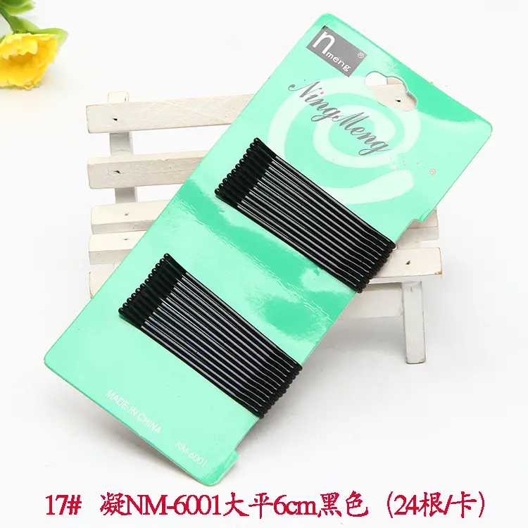 Korean Style Black Hair Clips with BB Applicator - Image 10