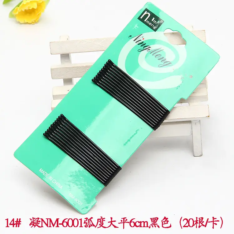 Korean Style Black Hair Clips with BB Applicator - Image 7