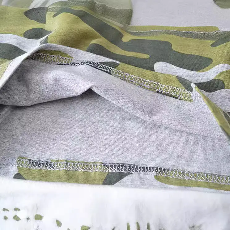 Summer Camo T-Shirt for Boys Small Medium - Image 2