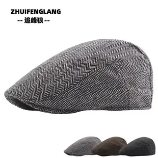 Navy Woolen Button Rope Army Cap for Men Women Autumn Winter — feature 12