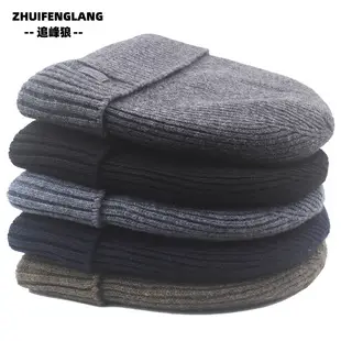 Navy Woolen Button Rope Army Cap for Men Women Autumn Winter — feature 14