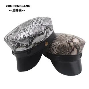 Navy Woolen Button Rope Army Cap for Men Women Autumn Winter — feature 28