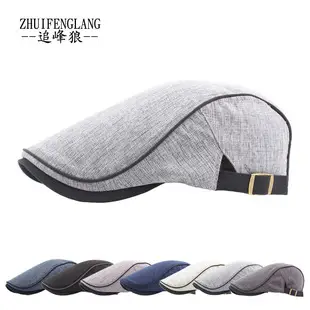 Navy Woolen Button Rope Army Cap for Men Women Autumn Winter — feature 8