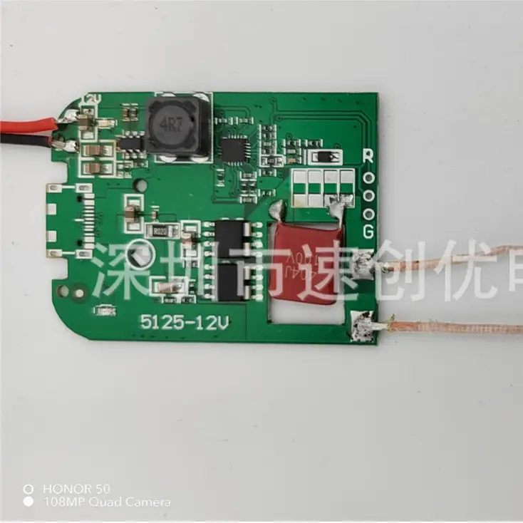 12V Car Charger 15W Wireless Fast Charging Coil - Image 2
