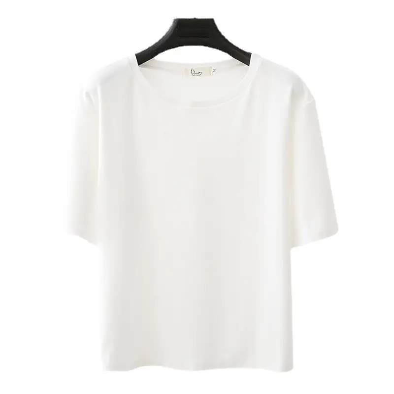 Wholesale Korean Style Women's Short Sleeve T-Shirts - Image 5