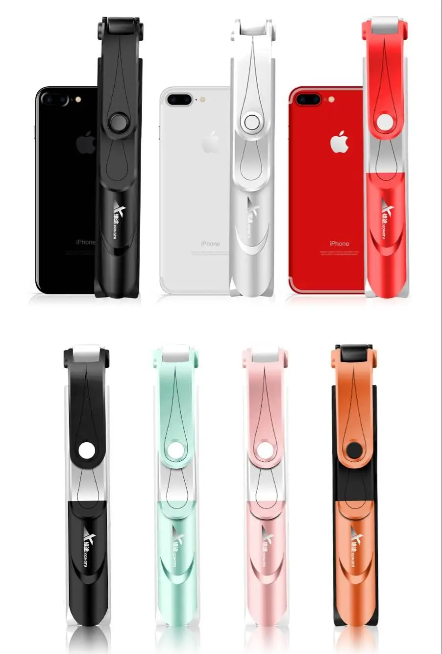 Xiongtu Selfie Stick Tripod with Bluetooth Phone Holder - Image 8