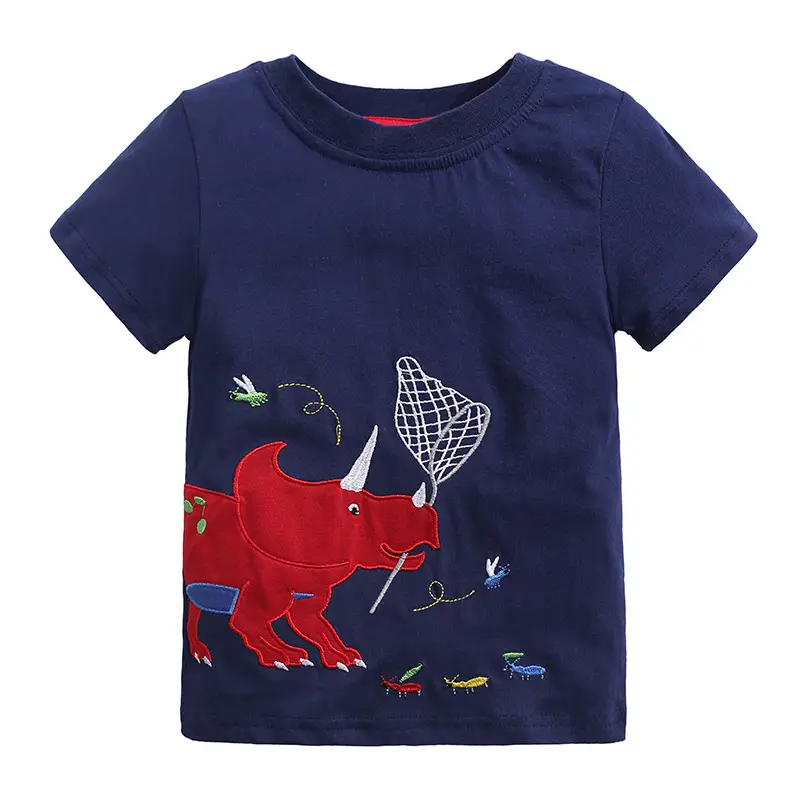 Children's Helicopter Striped T-Shirt Red White Boys 2026 - Image 22