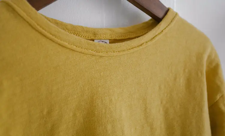 White Long-Sleeve T-Shirt for Boys Bamboo Cotton Round Neck — feature 9