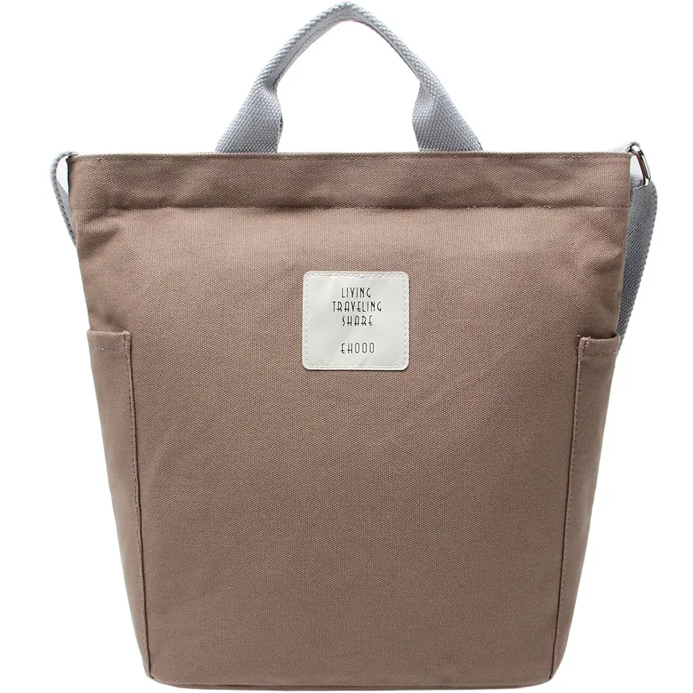 2026 Korean Style Canvas Bag for Women Solid Color Large Capacity - Image 10