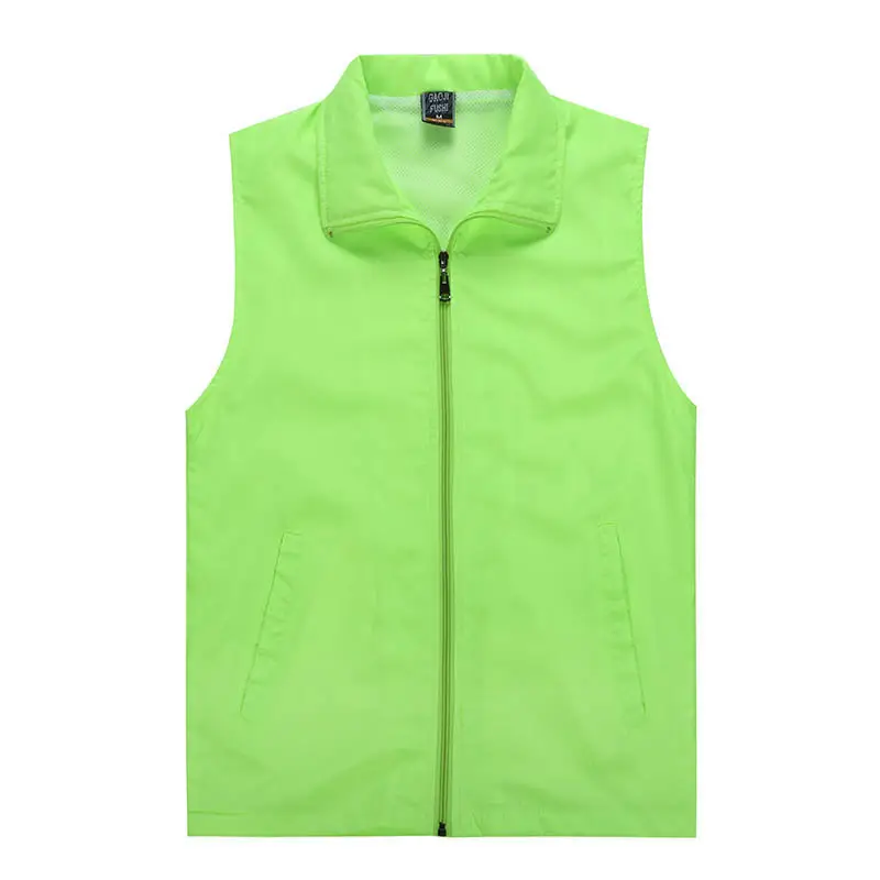 Light Blue Full Zip Vest for Women - Image 13