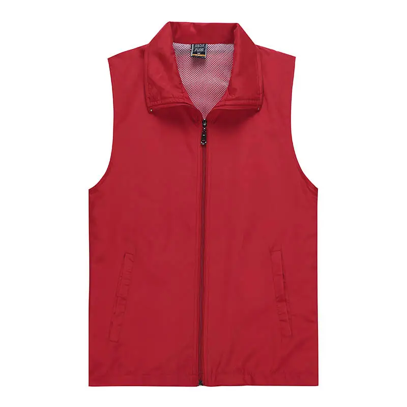 Light Blue Full Zip Vest for Women - Image 2