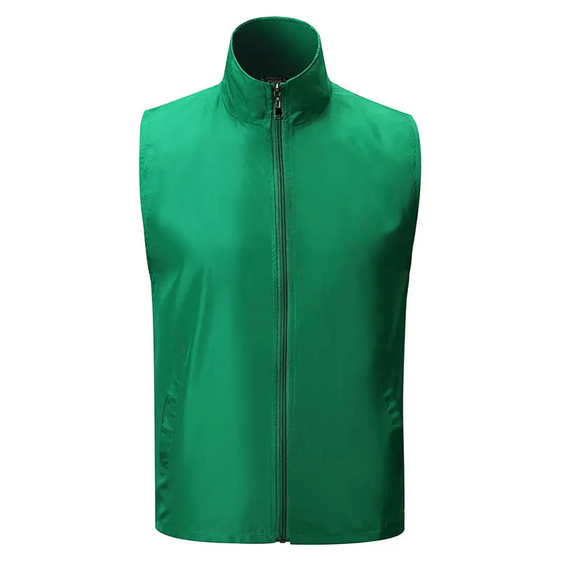 Light Blue Full Zip Vest for Women - Image 4