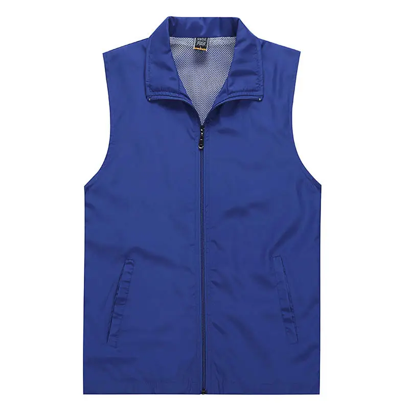 Light Blue Full Zip Vest for Women - Image 7