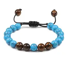 Black Matte Beads Bracelet Set for Men Women — feature 38