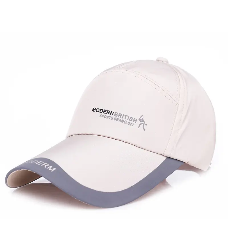 Men's Black Baseball Cap with White Trim - Image 3