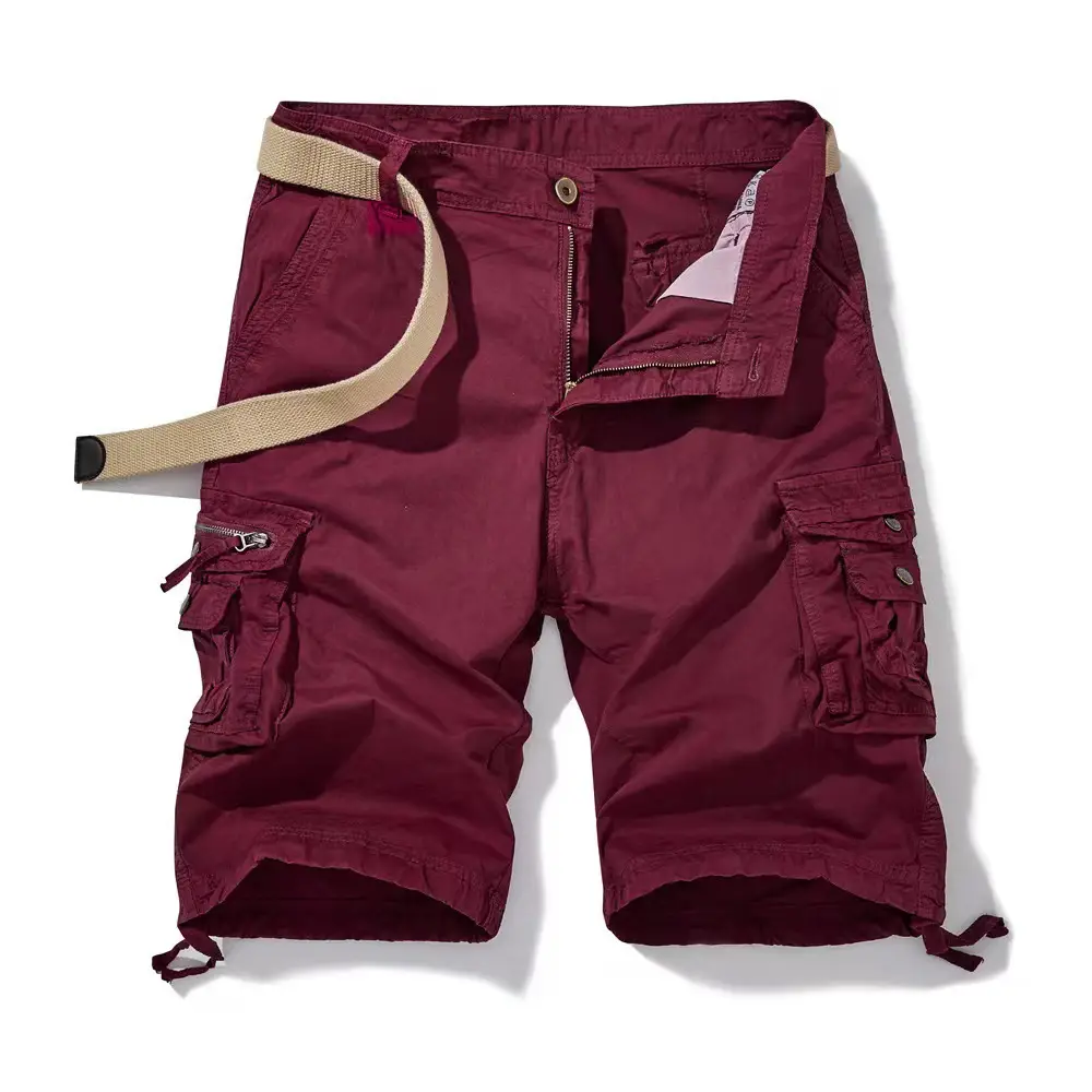 Blue 5-Point Cargo Shorts for Men 2022