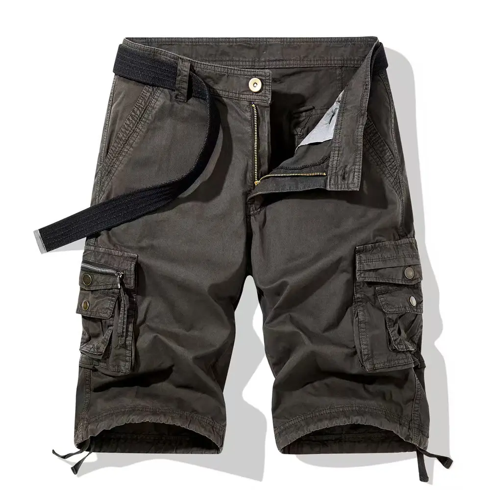 Blue 5-Point Cargo Shorts for Men 2022