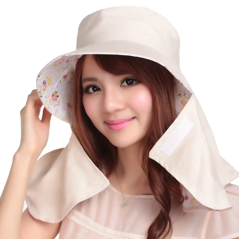 Women's Korean Style Sun Hat with UV Protection - Image 10