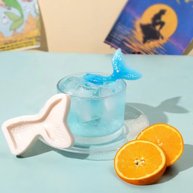 Sanxin Fishtail Flip Sugar Silicone Mold 64mm - Image 21