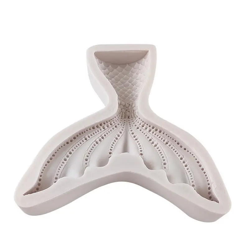 Sanxin Fishtail Flip Sugar Silicone Mold 64mm - Image 23