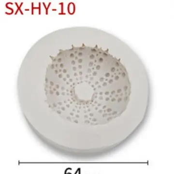 Sanxin Fishtail Flip Sugar Silicone Mold 64mm - Image 8