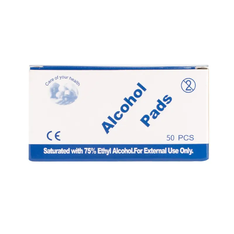 6X6cm Alcohol Cotton Skin Wound Disinfection Sheet 100 Pcs - Image 6