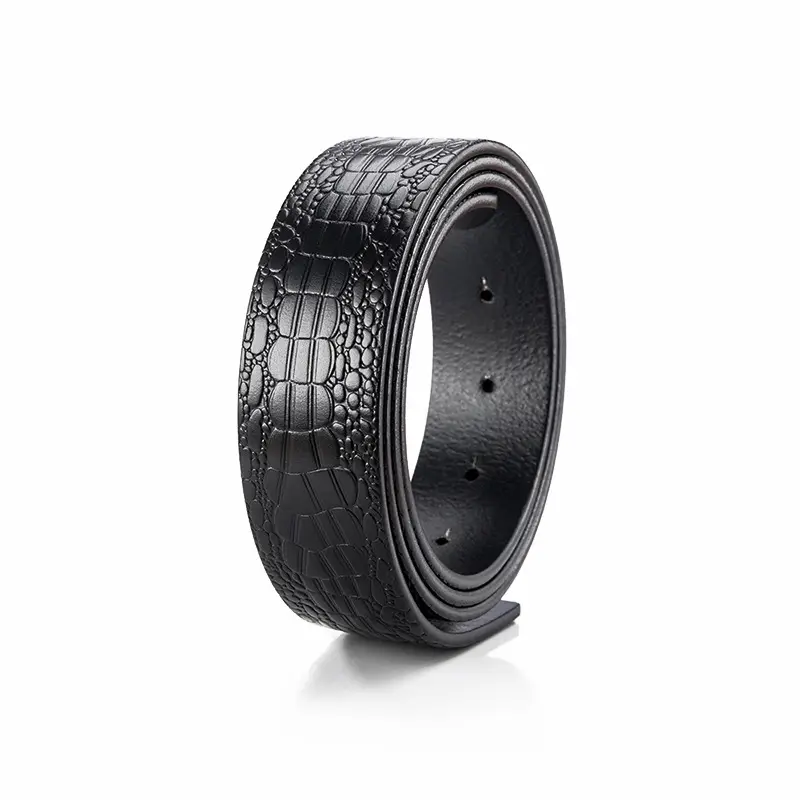 Men's Headless Cowhide Belt with Buckle - Image 5