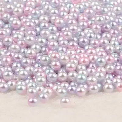 4-10mm Blue & Silver Imitation Pearls for DIY Crafts - Image 6