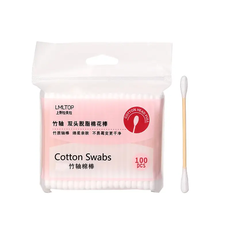 Cotton Swabs 100x100 Double Ended Makeup Care