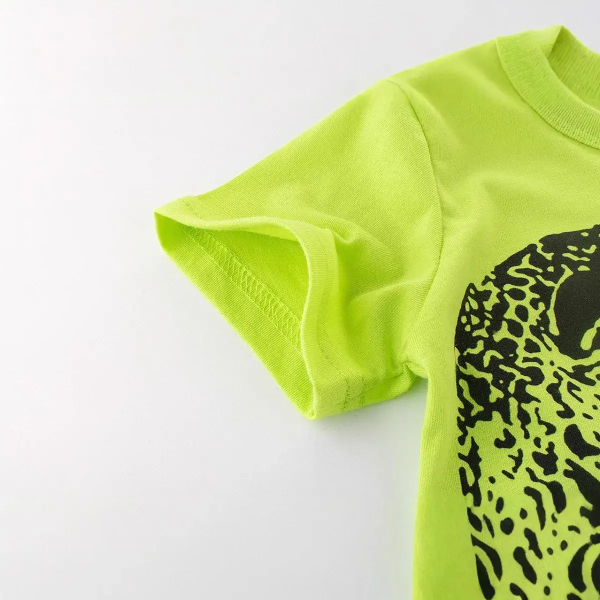 2024 Kids T-Shirt White Graphic Print Short Sleeve Cotton - Image 4