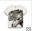 2024 Kids T-Shirt White Graphic Print Short Sleeve Cotton - Image 2