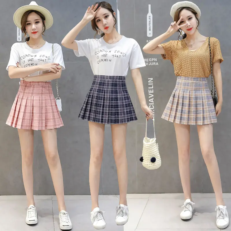 Black Pleated Skirt for Women Spring Summer 2026 - Image 8