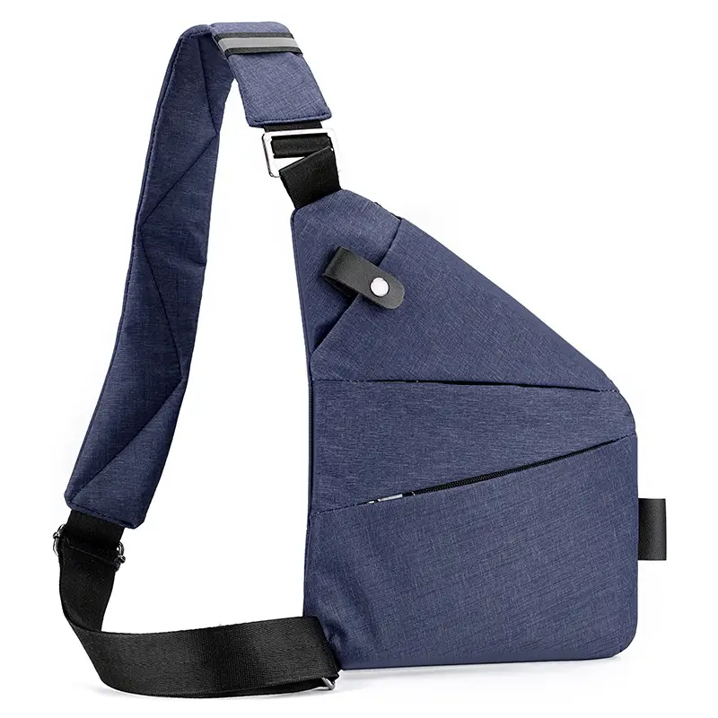 Men's Korean Style Crossbody Bag Brown Large Capacity - Image 7
