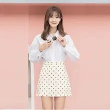 Women Pleated Skirt Summer Jk Slimming High Waist — feature 28