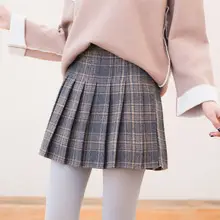 Women Pleated Skirt Summer Jk Slimming High Waist — feature 38