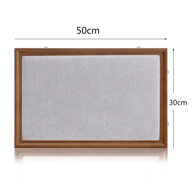 Vintage Wooden Jewelry Display Board Wall-Mounted - Image 11