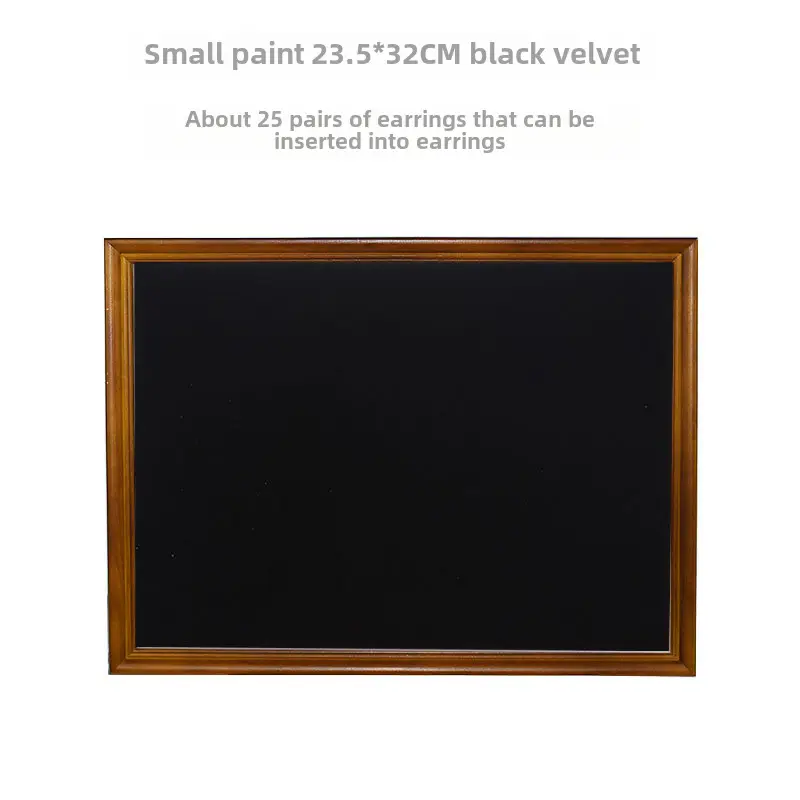 Vintage Wooden Jewelry Display Board Wall-Mounted - Image 6