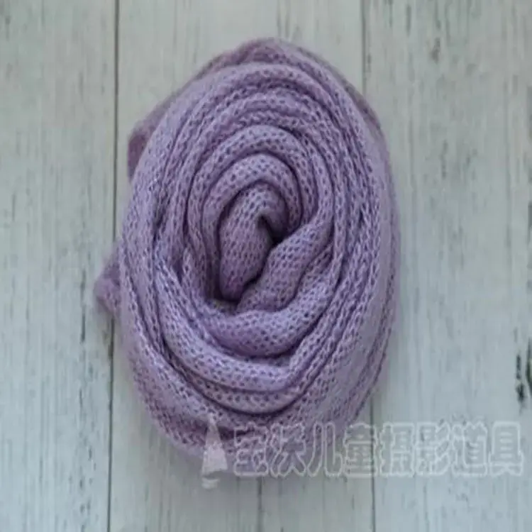 New Elastic Baby Wrap Cloth Purple 30x150ft - Image 9