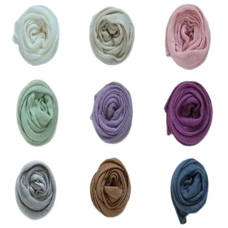 New Elastic Baby Wrap Cloth Purple 30x150ft - Image 12