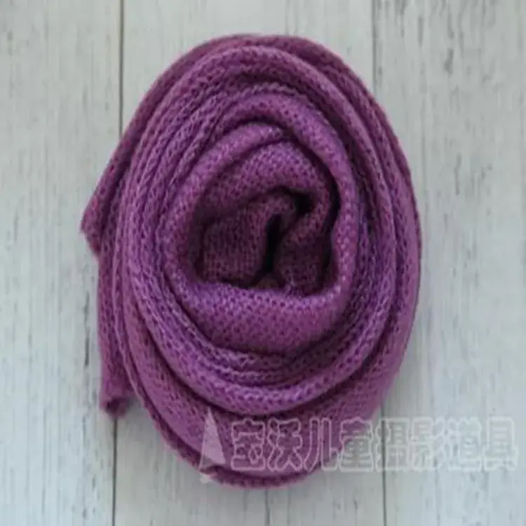 New Elastic Baby Wrap Cloth Purple 30x150ft - Image 5