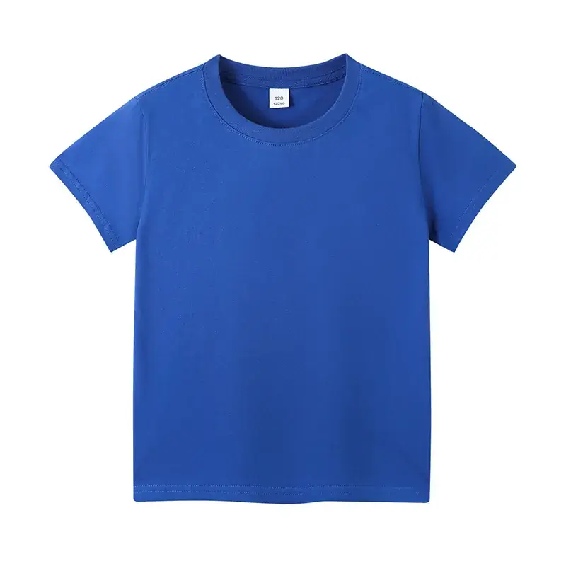 Boys T-Shirt Yellow Cotton Summer 2025