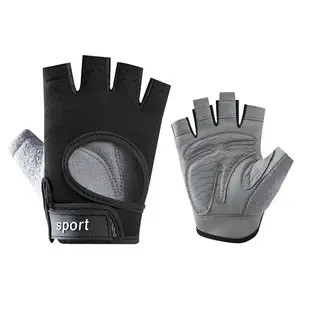 Half Finger Fitness Gloves for Men Women Silicone Weightlifting — feature 13