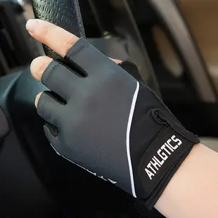 Half Finger Fitness Gloves for Men Women Silicone Weightlifting — feature 19