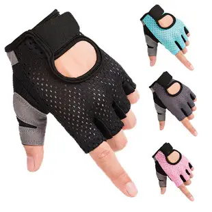 Half Finger Fitness Gloves for Men Women Silicone Weightlifting — feature 3