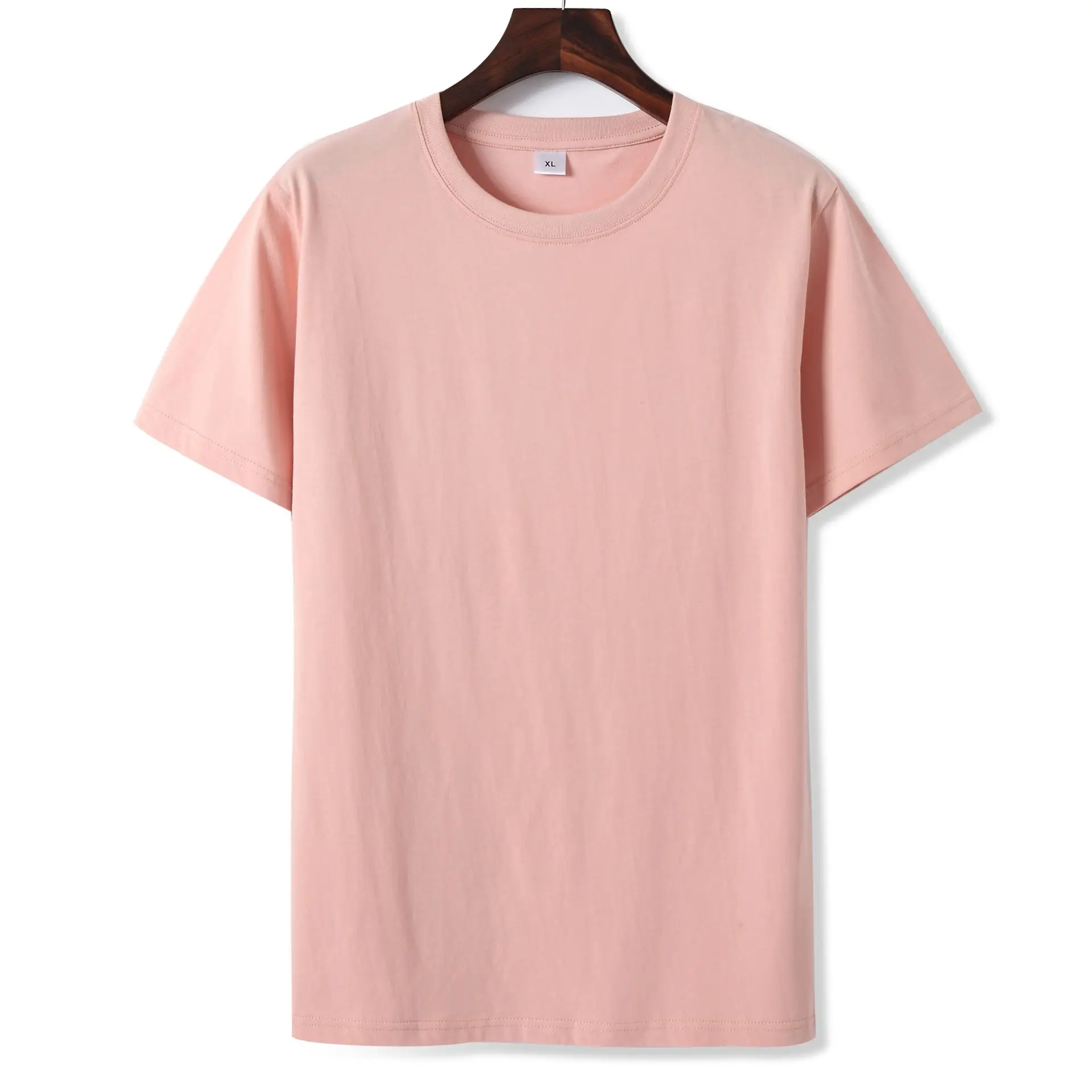 Men's Pure Cotton White Casual T-Shirt Short Sleeve — feature 15